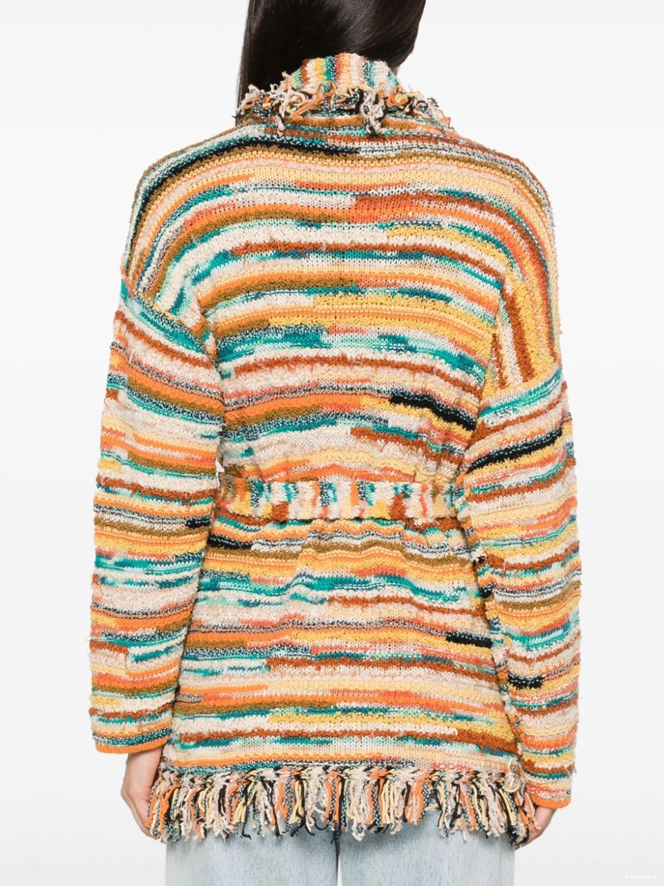 Affordable Women Madurai striped Alanui cardigan 0402